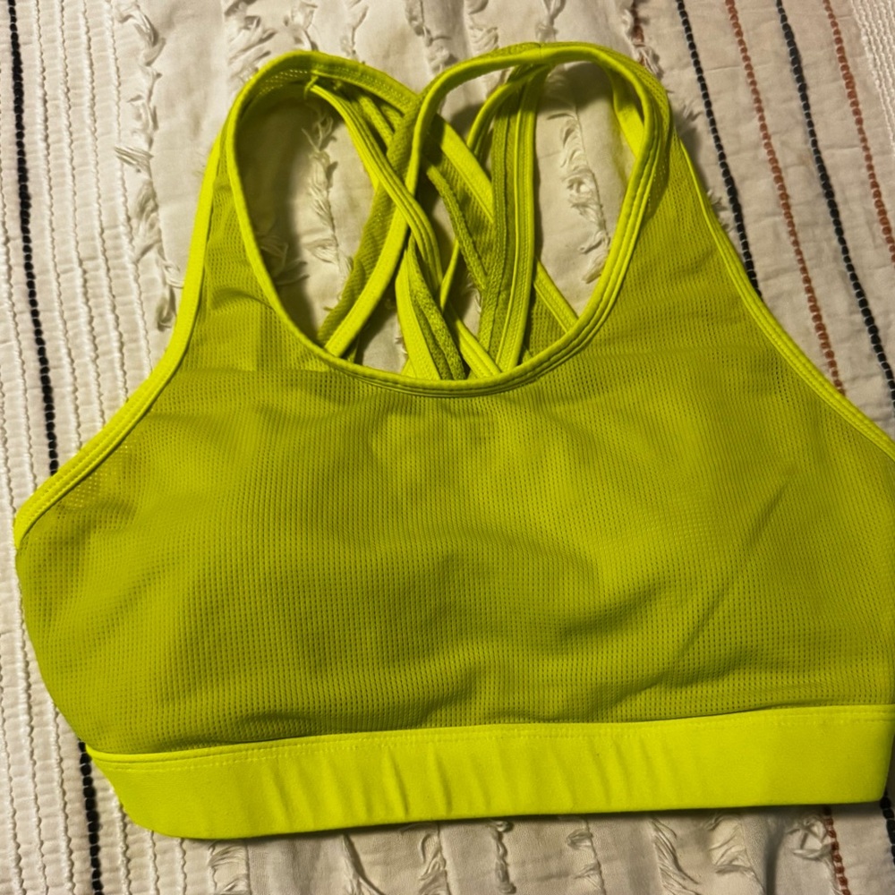 Fabletics Vibrant Yellow Sports Bra